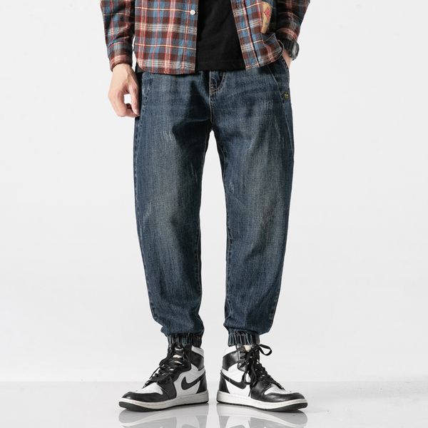 japanese vintage fashion men jeans retro dark blue loose fit spliced denim cargo pants harem trousers hip hop jeans men
japanese vintage fashion men jeans retro dark blue loose fit spliced denim cargo pants harem trousers hip hop jeans men