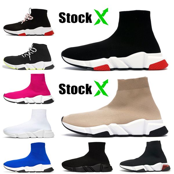 luxury fashion designer sock shoes womens mens speed trainer casual shoes tripler étoile vintage socks trainers platform sneakers 36-45, Black
luxury fashion designer sock shoes womens mens speed trainer casual shoes tripler étoile vintage socks trainers platform sneakers 36-45, Black