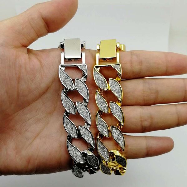 hip hop diamonds link chains bracelet for men alloy rhinestones luxury bracelets cuban chain jewelry ing, Black
hip hop diamonds link chains bracelet for men alloy rhinestones luxury bracelets cuban chain jewelry ing, Black