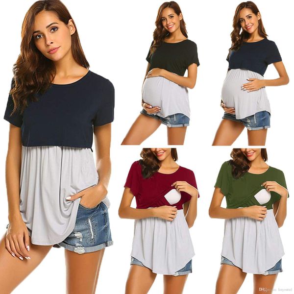 women pregnancy maternity nursing breastfeeding of t shirts breastfeeding clothes for pregnant women nursing tshirt plus size, White
women pregnancy maternity nursing breastfeeding of t shirts breastfeeding clothes for pregnant women nursing tshirt plus size, White