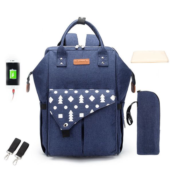 mommy bag usb diaper bag baby care large capacity mom backpack mommy maternal wet waterproof baby printed shoulder pregnant
mommy bag usb diaper bag baby care large capacity mom backpack mommy maternal wet waterproof baby printed shoulder pregnant