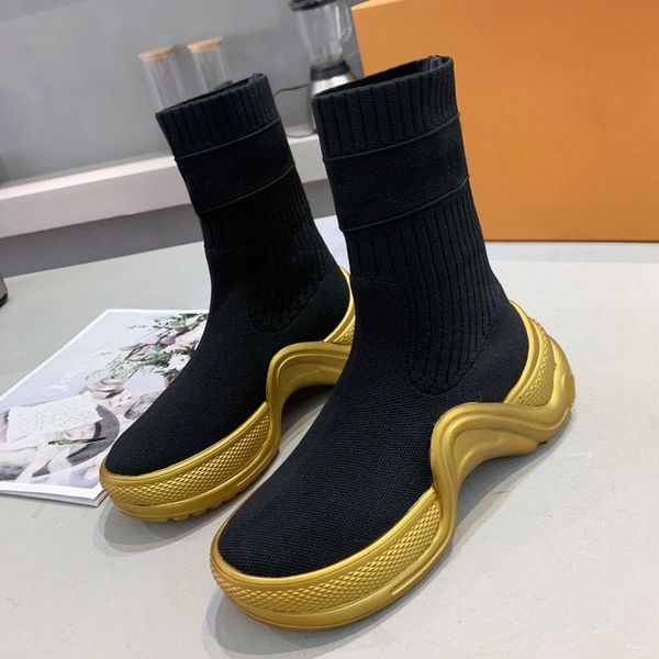 2020 latest women designer letter knitted socks boots skinny feet ankle boots size us4.5-8.5 luxury ladies winter boots quality, Black
2020 latest women designer letter knitted socks boots skinny feet ankle boots size us4.5-8.5 luxury ladies winter boots quality, Black