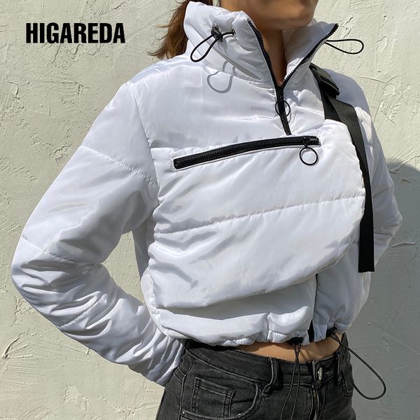 white casual winter puffer jacket women with bag fashion warm bubble coats ladies long sleeve parka stand collar 2020, Black
white casual winter puffer jacket women with bag fashion warm bubble coats ladies long sleeve parka stand collar 2020, Black