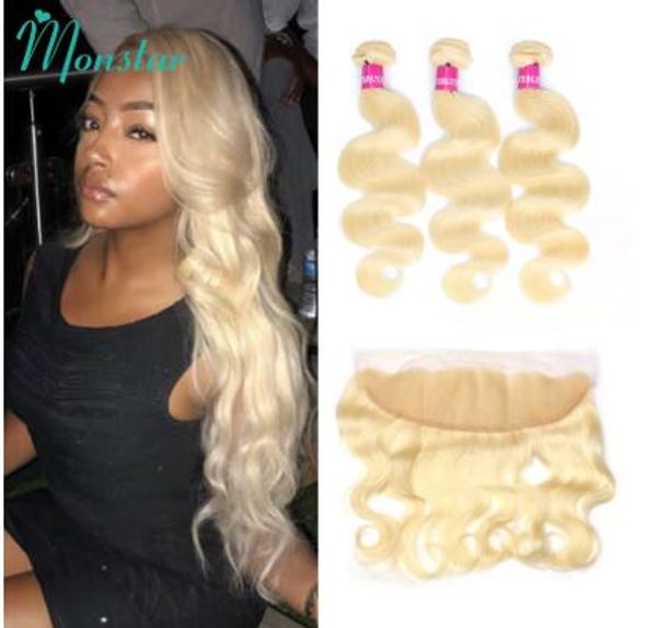 remy blonde color hair body wave 2/3/4 bundles with 13x4 ear to ear lace frontal closure brazilian human blonde 613 hair, Black;brown
remy blonde color hair body wave 2/3/4 bundles with 13x4 ear to ear lace frontal closure brazilian human blonde 613 hair, Black;brown