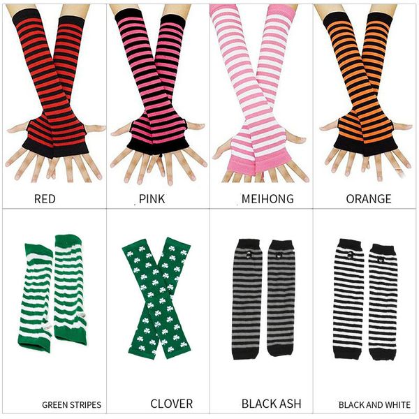 fashion fingerless gloves women long gloves white stretchy knitting striped mitten warm soft female black for driving, Blue;gray
fashion fingerless gloves women long gloves white stretchy knitting striped mitten warm soft female black for driving, Blue;gray