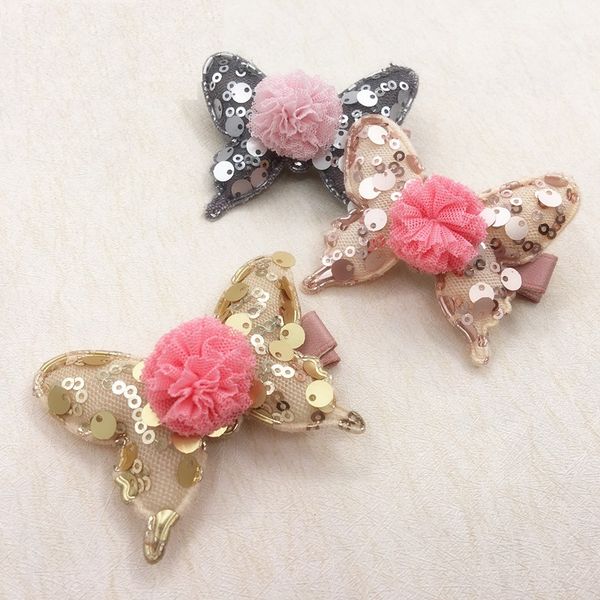 15pcs fashion solid sequin butterfly with tulle pompom hairpins cute glitter cartoon animal barrettes boutique hair accessories for girls pr, Slivery;white
15pcs fashion solid sequin butterfly with tulle pompom hairpins cute glitter cartoon animal barrettes boutique hair accessories for girls pr, Slivery;white