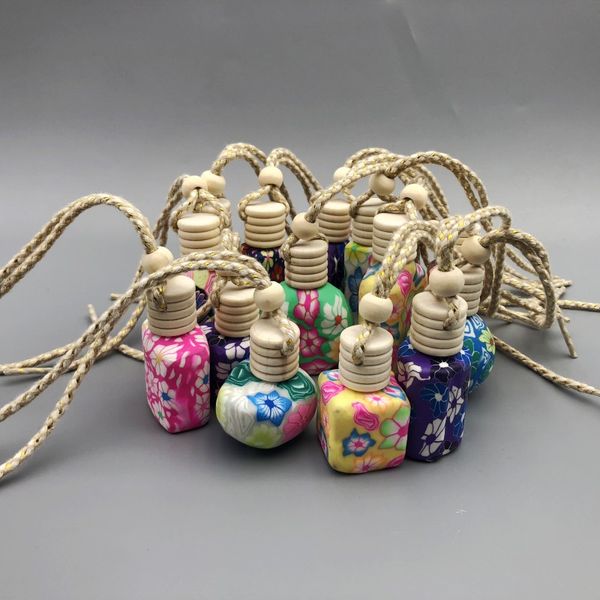 10ml-15 ml polymer clay ceramic essential oil bottle car hanging decoration car home hanging rope empty perfume bottle wooden lid gift
10ml-15 ml polymer clay ceramic essential oil bottle car hanging decoration car home hanging rope empty perfume bottle wooden lid gift