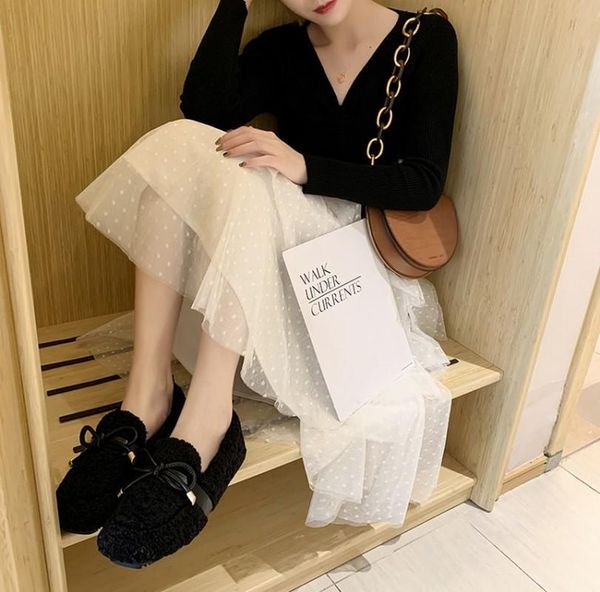 zapatillas mujer women loafers plush warm ballet flats furry casual shoes for woman slip on loafer ladies footwear y18-05, Black
zapatillas mujer women loafers plush warm ballet flats furry casual shoes for woman slip on loafer ladies footwear y18-05, Black