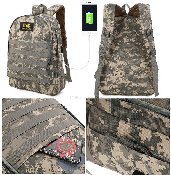 men's backpack fashion playerunknown's battlegrounds tactical travel bag three-level bags backpack high capacity outdoor packs spo
men's backpack fashion playerunknown's battlegrounds tactical travel bag three-level bags backpack high capacity outdoor packs spo