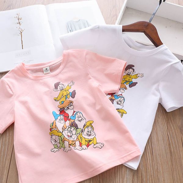 2020 summer girls cartoon short-sleeved t-shirt children's clothing wholesale, Blue
2020 summer girls cartoon short-sleeved t-shirt children's clothing wholesale, Blue