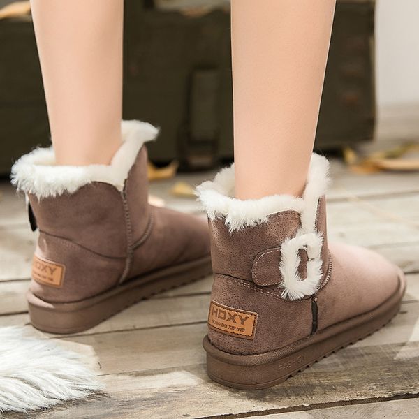 women boots winter super warm snow boots women suede ankle for female winter shoes botas mujer plush booties woman 2019, Black
women boots winter super warm snow boots women suede ankle for female winter shoes botas mujer plush booties woman 2019, Black