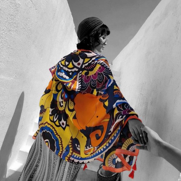 ethnic scarf women autumn winter mexico style vintage design long print head scarf travel shawl cape wrap, Blue;gray
ethnic scarf women autumn winter mexico style vintage design long print head scarf travel shawl cape wrap, Blue;gray
