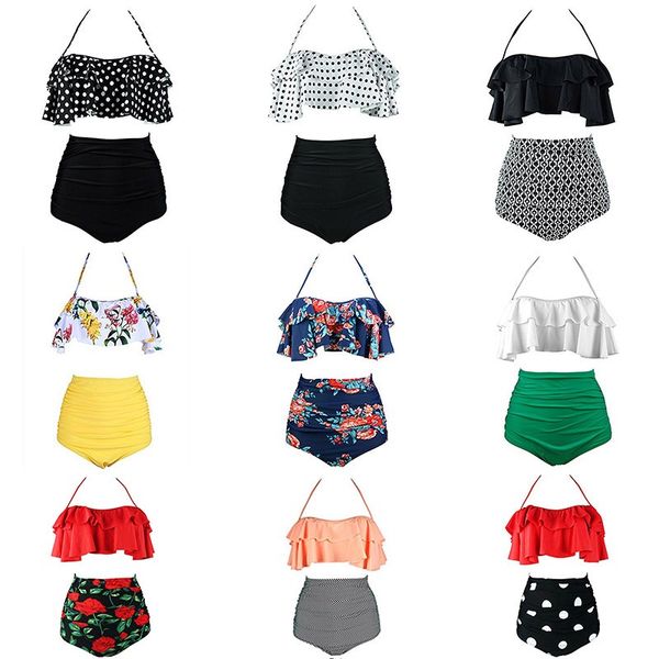 2019 new bikinis women swimsuit high waist bathing suit plus size swimwear push up bikini set vintage beach wear biquini
2019 new bikinis women swimsuit high waist bathing suit plus size swimwear push up bikini set vintage beach wear biquini