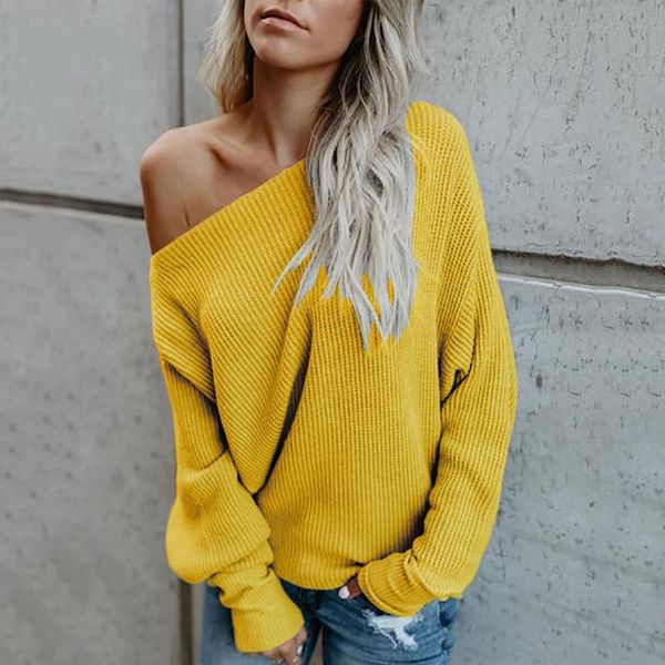 plus size sweater women off shoulder knitted pullover autumn winter casual slask neck jumpers femme sueter mujer 3xl, White;black
plus size sweater women off shoulder knitted pullover autumn winter casual slask neck jumpers femme sueter mujer 3xl, White;black