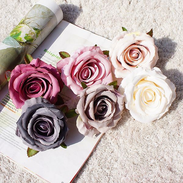 12pcs silk roses head christmas decorations for home wedding bridal accessories clearance artificial flowers
12pcs silk roses head christmas decorations for home wedding bridal accessories clearance artificial flowers