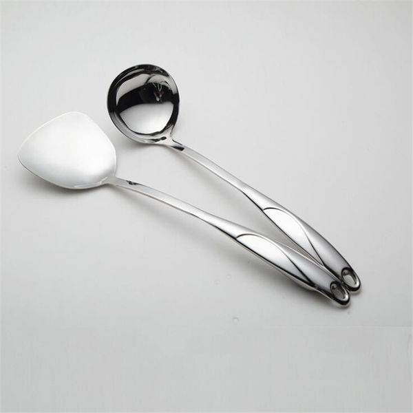 new long handle soup ladle spoon wall hanging stainless steel spatula sauces spoon tableware kitchen cooking utensils tool
new long handle soup ladle spoon wall hanging stainless steel spatula sauces spoon tableware kitchen cooking utensils tool