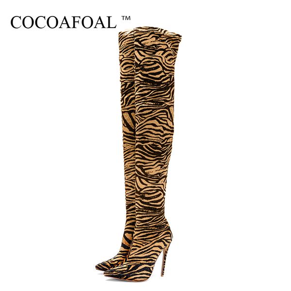 cocoafoal luipaard women over the knees laarzen wife dij high laarzen winter high heels shoes flock over the knee, Black
cocoafoal luipaard women over the knees laarzen wife dij high laarzen winter high heels shoes flock over the knee, Black