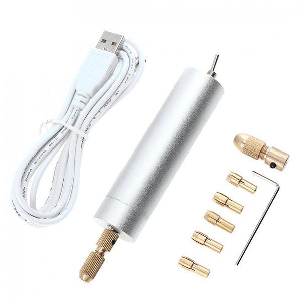 0.8-1.2mm mini electric aluminum alloy portable handheld drill with usb power diy micro- electrical drill grinder for wood
0.8-1.2mm mini electric aluminum alloy portable handheld drill with usb power diy micro- electrical drill grinder for wood