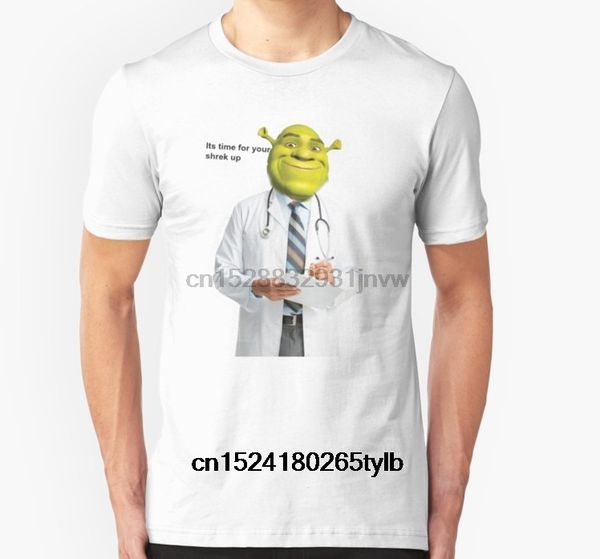men's t-shirts fashion cool men t shirt women funny tshirt shrek check up customized printed t-shirt, White;black
men's t-shirts fashion cool men t shirt women funny tshirt shrek check up customized printed t-shirt, White;black