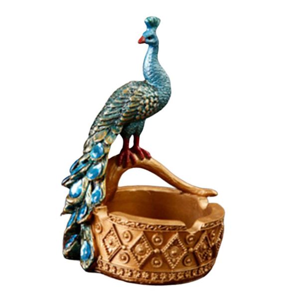 resin craft peacock shaped ashtray cigar decorative ornament
resin craft peacock shaped ashtray cigar decorative ornament