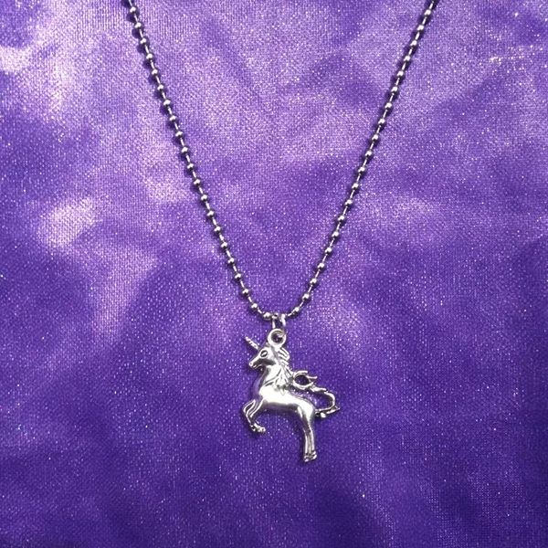 omi hiphop retro unicorn ball collarbone chain short necklace earth cool necklace, Silver
omi hiphop retro unicorn ball collarbone chain short necklace earth cool necklace, Silver