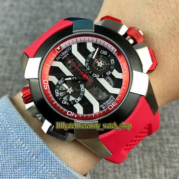 version epic x chrono cr7 black/white skeleton dial japan vk quartz chronograph movement mens watch red rubber strap sport watches, Slivery;brown
version epic x chrono cr7 black/white skeleton dial japan vk quartz chronograph movement mens watch red rubber strap sport watches, Slivery;brown