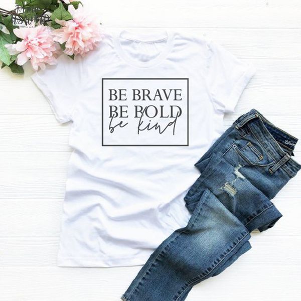 womens christian t shirt be brave be bold be kind slogan fashion tshirt women basic black white tees
womens christian t shirt be brave be bold be kind slogan fashion tshirt women basic black white tees
