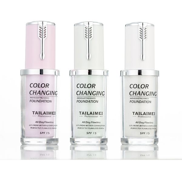 40ml tlm foundation color changing liquid foundation base cosmetics primer complexion cream concealer makeup coverage 3 colors available
40ml tlm foundation color changing liquid foundation base cosmetics primer complexion cream concealer makeup coverage 3 colors available