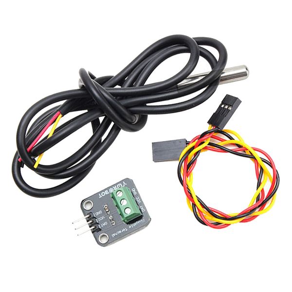 ds18b20 waterproof temperature sensor module for raspberry pi/arduino -50 ° c - +125 ° c
ds18b20 waterproof temperature sensor module for raspberry pi/arduino -50 ° c - +125 ° c