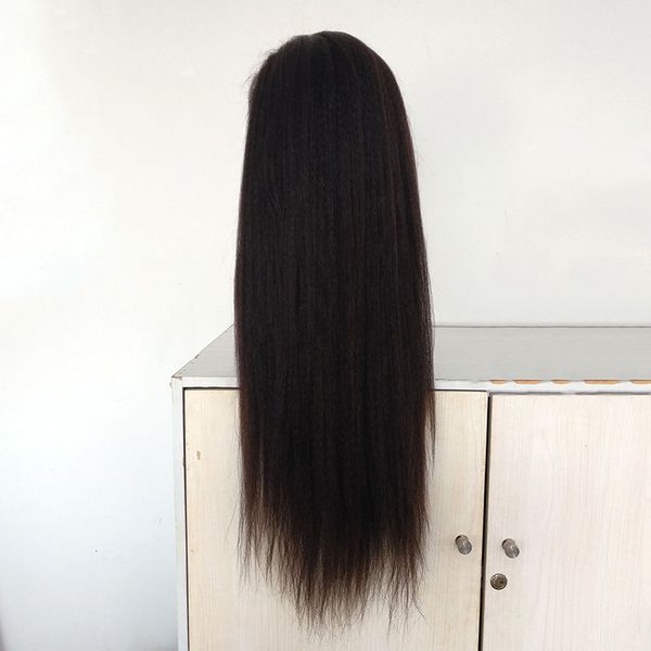 wholesale 24 inch natural color indian remy hair full lace wig lace front wig 150% density yaki kinky straight hair for black women, Black;brown
wholesale 24 inch natural color indian remy hair full lace wig lace front wig 150% density yaki kinky straight hair for black women, Black;brown