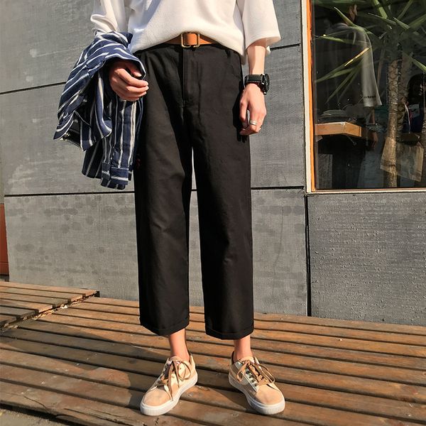 2019 men's new style fashion letter printing cotton casual pants leisure loose trousers black/green color haren pants size m-2xl
2019 men's new style fashion letter printing cotton casual pants leisure loose trousers black/green color haren pants size m-2xl