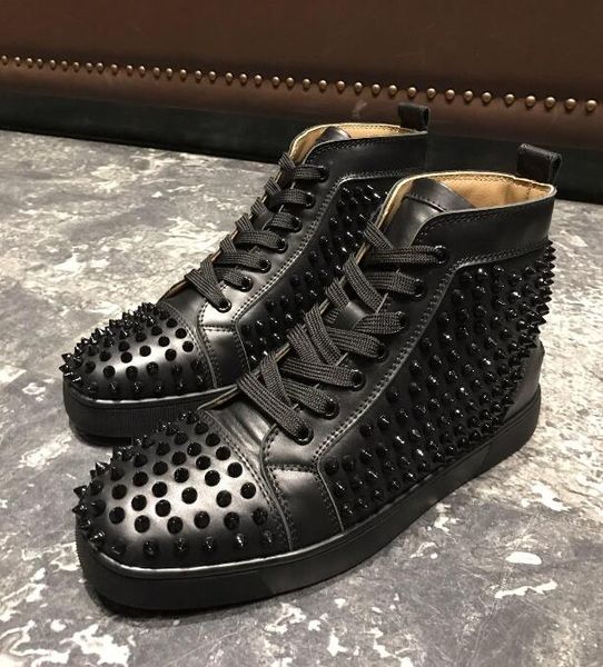 designs men fashion casual shoes red bottom sneaker luxury party wedding shoes spike leather louisfalt spikes lace-up casual shoes black
designs men fashion casual shoes red bottom sneaker luxury party wedding shoes spike leather louisfalt spikes lace-up casual shoes black