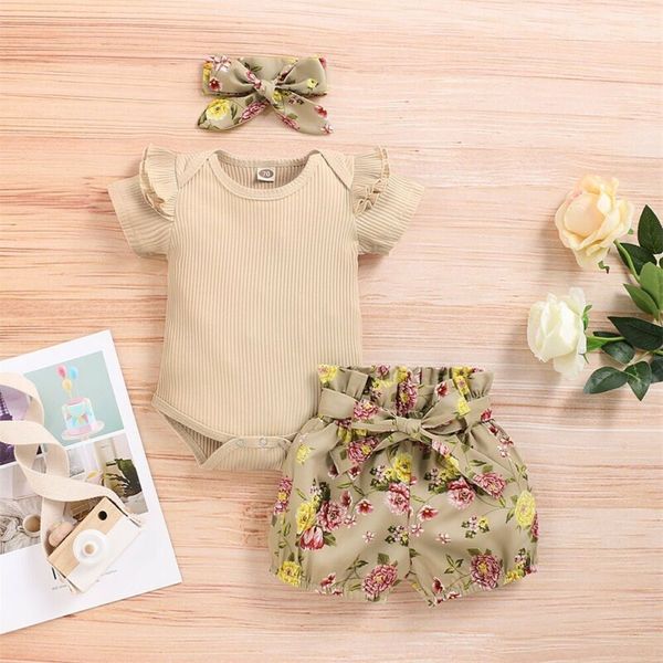 2020 new summer newborn baby girls clothes cotton bodysuity floral lace up shorts pants headband kids outfits sunsuit 3pcs 0-18m, White
2020 new summer newborn baby girls clothes cotton bodysuity floral lace up shorts pants headband kids outfits sunsuit 3pcs 0-18m, White