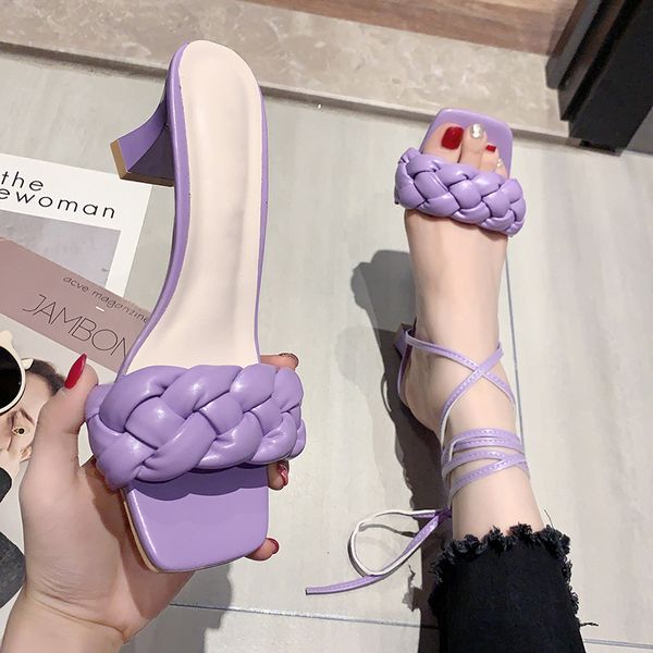 women's slippers weave slides fashion women mules shoes summer women sandals high heels female shoes ing, Black
women's slippers weave slides fashion women mules shoes summer women sandals high heels female shoes ing, Black