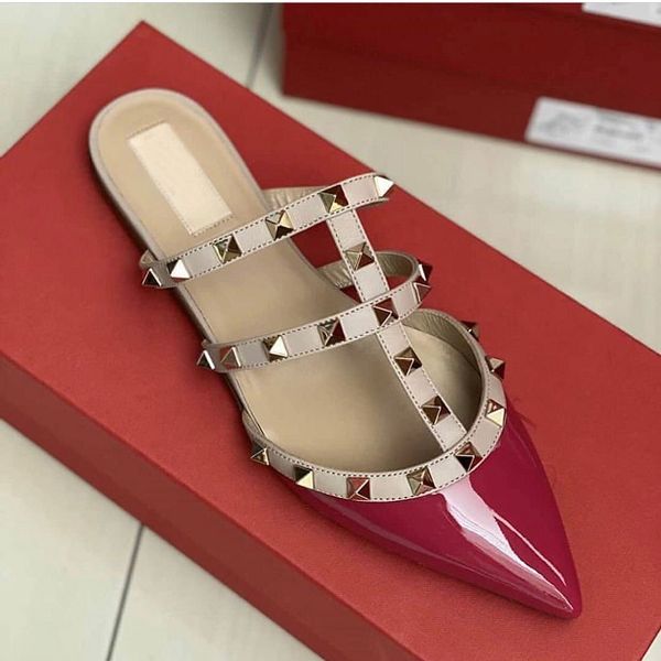 summer women's pointed toe slippers sandals flats studded rock studs sandals fashion ladies casual outdoor beach slides eu 35-43, Black
summer women's pointed toe slippers sandals flats studded rock studs sandals fashion ladies casual outdoor beach slides eu 35-43, Black