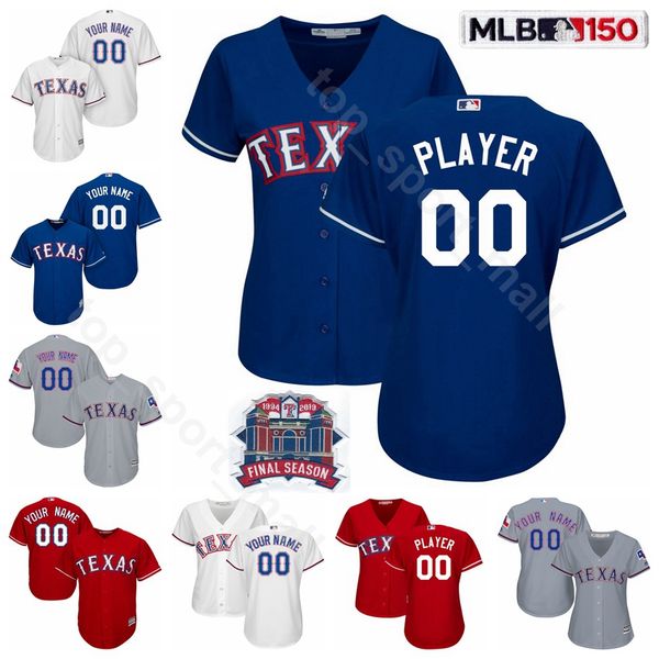Man Woman Youth Rangers Jersey Baseball Elvis Andrus Shin-Soo Choo Nomar Mazara Delino DeShields Nolan Ryan Juan Gonzalez Ferguson Jenkins
Man Woman Youth Rangers Jersey Baseball Elvis Andrus Shin-Soo Choo Nomar Mazara Delino DeShields Nolan Ryan Juan Gonzalez Ferguson Jenkins