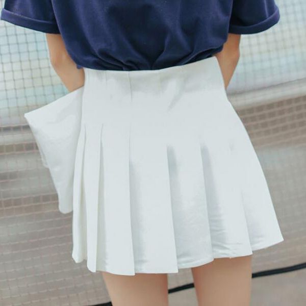 spring skirt new high waist ball pleated skirts harajuku denim skirts solid a line sailor plus size japanese school uniform, Black
spring skirt new high waist ball pleated skirts harajuku denim skirts solid a line sailor plus size japanese school uniform, Black