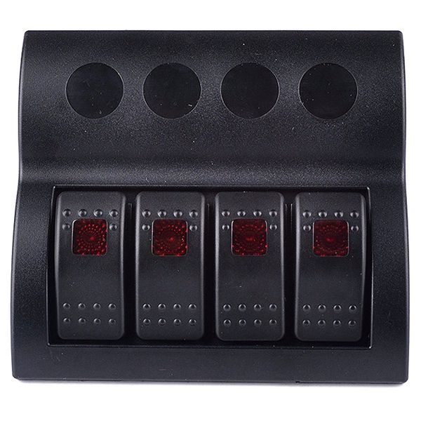 automobile modified switch 4-group-yacht cockpit control panel switch/for boats waterproof switch breadboard
automobile modified switch 4-group-yacht cockpit control panel switch/for boats waterproof switch breadboard
