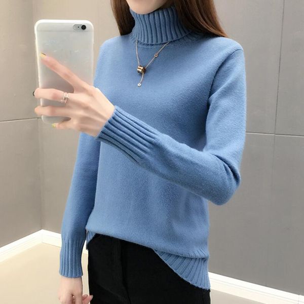 turtleneck sweater women fashion 2019 autumn winter thick warm long sleeve pullovers high elasticity slim knitted sweaters, White;black
turtleneck sweater women fashion 2019 autumn winter thick warm long sleeve pullovers high elasticity slim knitted sweaters, White;black