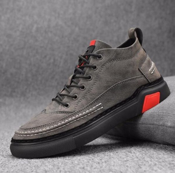 super spring and autumn men boots comfortable quality high shoes men new casual shoes botas breathable masculinas, Black
super spring and autumn men boots comfortable quality high shoes men new casual shoes botas breathable masculinas, Black