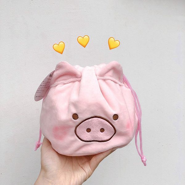 cartoon pig drawstring bag women cosmetic makeup storage girls child cute pocket pouch washable protable lovely organizer pack
cartoon pig drawstring bag women cosmetic makeup storage girls child cute pocket pouch washable protable lovely organizer pack