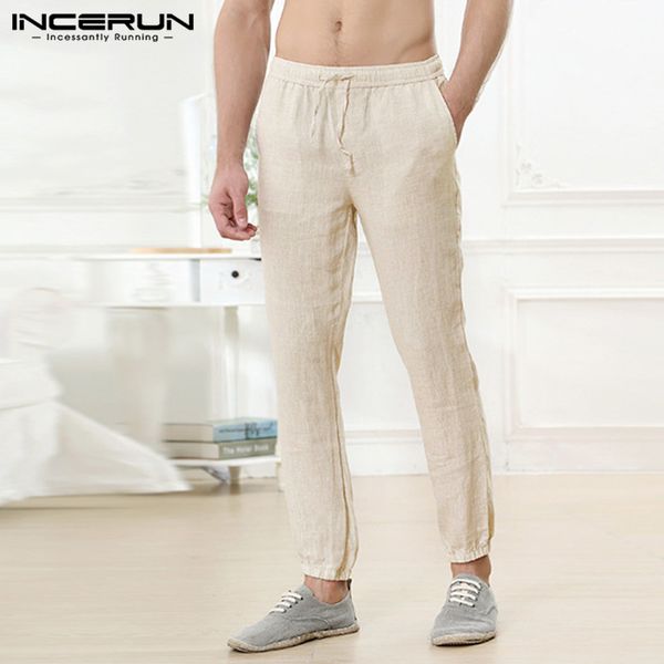 incerun 2019 mens pants joggers drawstring solid color loose casual long pants vintage trousers men pantalon hombre streetwear, Black
incerun 2019 mens pants joggers drawstring solid color loose casual long pants vintage trousers men pantalon hombre streetwear, Black