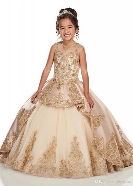 lovely champagne girls pageant dresses beaded crystals lace appliqued toddler dress flower girl dresses formal wear kids prom dress, White;red
lovely champagne girls pageant dresses beaded crystals lace appliqued toddler dress flower girl dresses formal wear kids prom dress, White;red