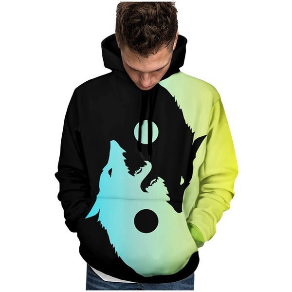 3d wolf hoodies street sweatshirt brand hooded men pullover harajuku men sportswear hip hop hoodie sudadera hombre, Black
3d wolf hoodies street sweatshirt brand hooded men pullover harajuku men sportswear hip hop hoodie sudadera hombre, Black