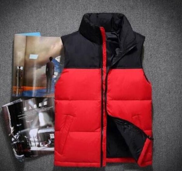 new mens jacket sleeveless vest men's the face winter fashion casual coats male down men's vest thickening waistcoat, Black
new mens jacket sleeveless vest men's the face winter fashion casual coats male down men's vest thickening waistcoat, Black