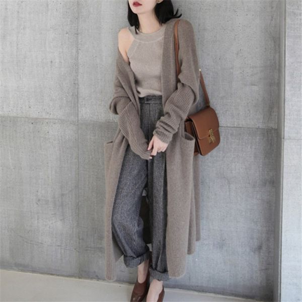 fashion-women long maxi sweater cardigans 2018 thick cashmere knit jumpers open stitch oversized knit cardigans long jacket coat, White;black
fashion-women long maxi sweater cardigans 2018 thick cashmere knit jumpers open stitch oversized knit cardigans long jacket coat, White;black