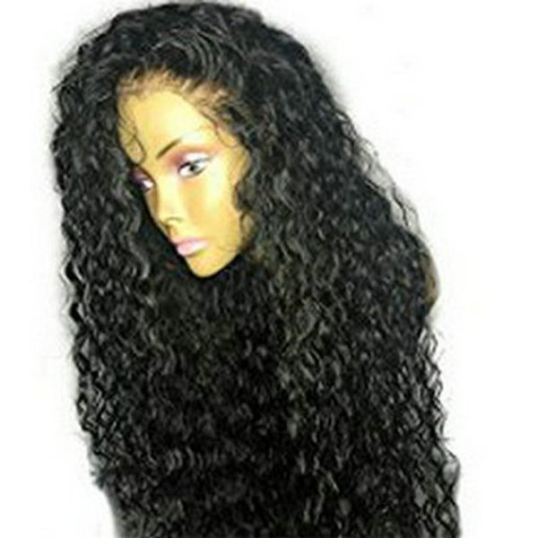360 lace frontal wig pre plucked with baby hair 130%density water wave natural color brazilian remy human hair wigs for women, Black;brown
360 lace frontal wig pre plucked with baby hair 130%density water wave natural color brazilian remy human hair wigs for women, Black;brown
