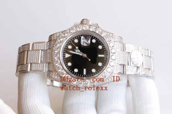 mens luxry selling sf factory 40mm 116610 ss316l full diamond beze bracelet eta 2813 movement automatic mens watch watches 2020, Slivery;brown
mens luxry selling sf factory 40mm 116610 ss316l full diamond beze bracelet eta 2813 movement automatic mens watch watches 2020, Slivery;brown
