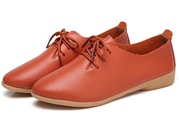 women's shoes leather non-slip soft bottom women flats casual shoes 1381, Black 
women's shoes leather non-slip soft bottom women flats casual shoes 1381, Black