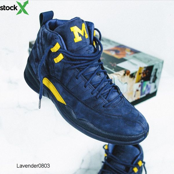 12 michigan 12s blue yellow basketball shoes mens 12 xii trainers outdoor athletics casual sports sneakers size 40-47, Black
12 michigan 12s blue yellow basketball shoes mens 12 xii trainers outdoor athletics casual sports sneakers size 40-47, Black